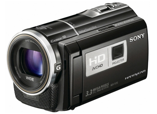 Sony HDR-PJ10 – Cámara y proyector